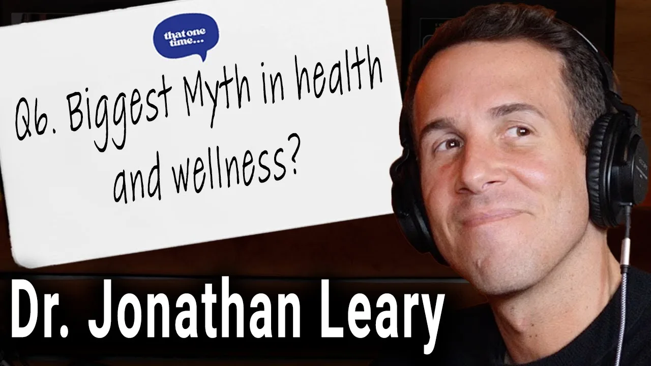 "Anti-Aging Doesn't Exist" — Rapid Fire Questions With Dr Jonathan Leary artwork