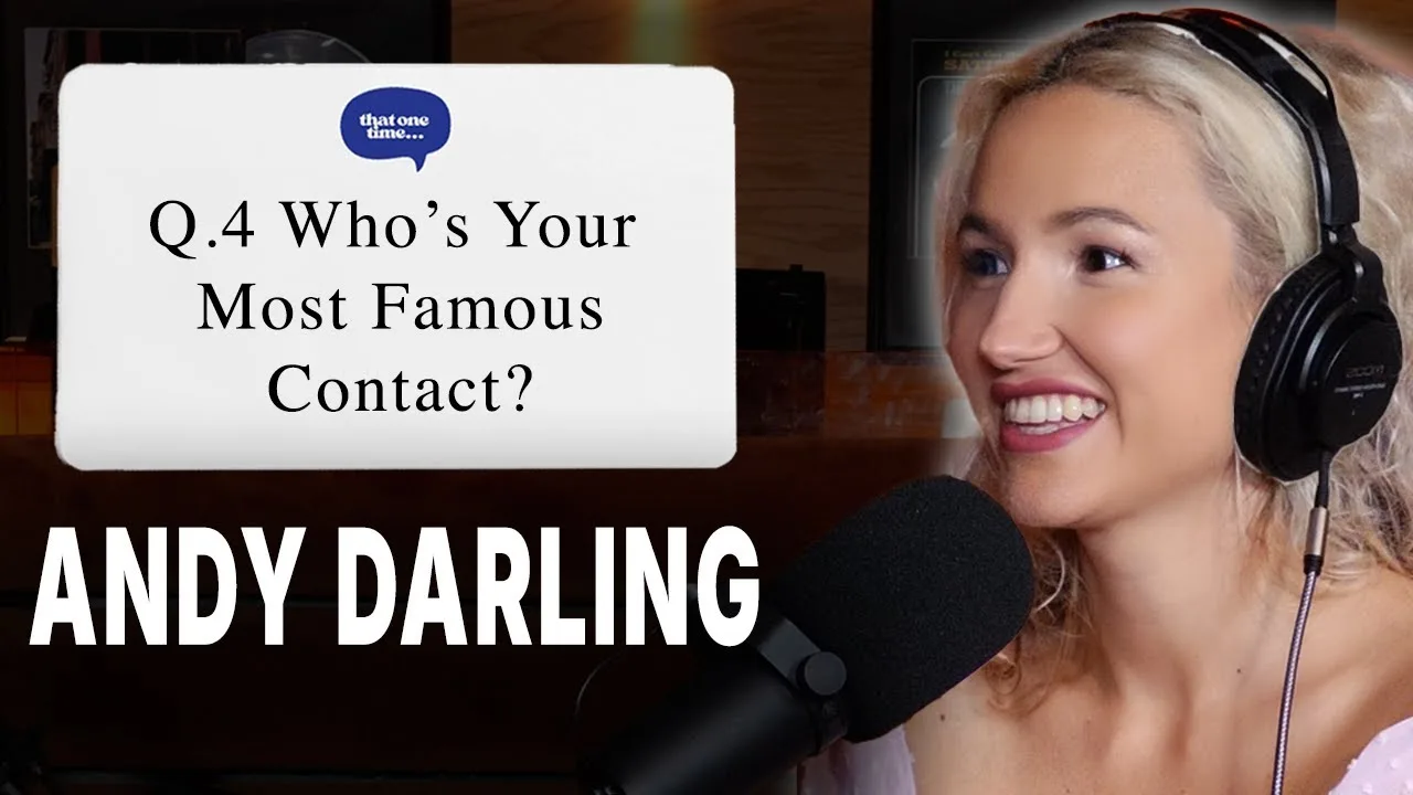 Getting Joe Rogan’s Number, How to Become a Better Artist & More — Rapid Fire With Andy Darling artwork